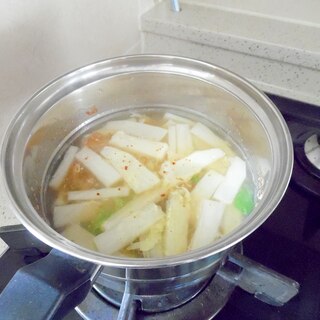 飲んだ次の日に！野菜スープ